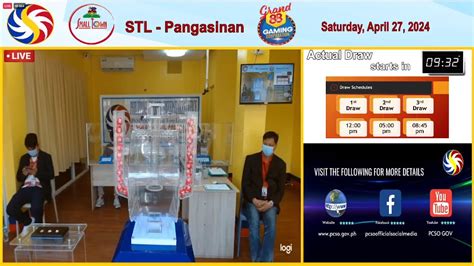 STL Pangasinan result today 2nd draw Live June 27 2024.